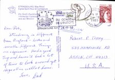 CPM Strassbourg Bas Rhin Eglise Saint Paul et Cathedrale