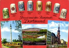 CPM Gruss aus der Bierstadt Dortmund Biere