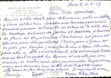 CPM Vence La Jolie Vue generale Au loin la Cote et la Mediterranee