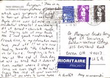 CPM Le Chateau et l'Orangerie Versailles