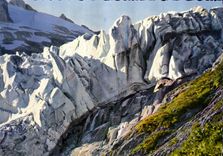 CPM Der Rhonegletscher beim Belvedere 