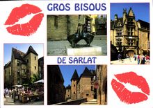 CPM Gros Bisous de Sarlat 