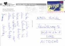 CPM Aix en Provence La Fontaine Moussue 