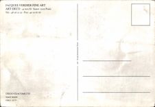 CPM Jacques Verdier Fine Art Deco 