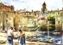 CPM St Tropez Le Port de la Ponche 