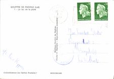 CPM Gouffre de Padirac Lot Le lac de la pluie