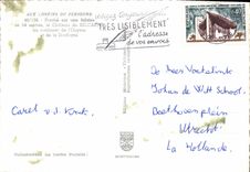 CPM Aux Confins du Perigord Perche sur une falaise le Chateau de Belcastel