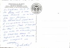 CPM Ile Saint Honorat Cloitre inferieur du Monastere fortifee 