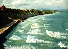 CPM Biarritz Basses Pyrenees Cote des basques 