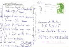 CPM Rouen Seine Maritime La Cathedrale Le Gros Horloge