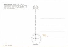 CPM Mont Aigoual Gard Vue aerienne 