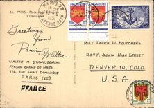 CPM Paris Place de la Concorde L'Obelisques 