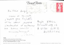 CPM Paris La Seine le Pont des Arts le Pont Neuf 