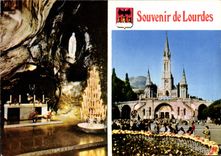 CPM Souvenir de Lourdes 