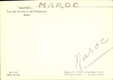 CPM Maroc Pays des Aurores et des Crepuscules Rabat 