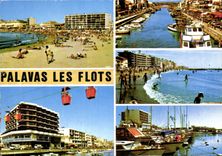 CPM Palavas des Flots Herault Plage rive droite 