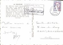 CPM La Sologne Delimitee d'apres documents officials Chambord St Viatre Etang Fougeres Cheverny Chas