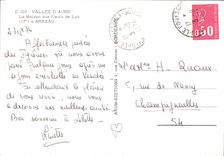 CPM Vallee d'Aure La Maison aux fleurs de Lys 