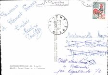 CPM Clermont Ferrand P de D Portail Ouest de la Cathedrale 