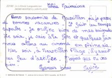 CPM Le Littoral Languedocien Marseillan Plage Bateaux