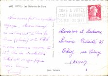 CPM Vittel Les Galeries de Cure 