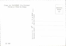 CPM Cirque de Gavarnie Htes Pyrenees l'Entree et l'Hotel du Cirque 