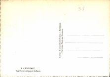 CPM Bordeaux Vue Panoramique de la Rade 