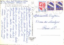 CPM Die Drome la croix de Justice au fond le Glandasse et le Col de Rousset