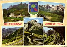 CPM Souvenir du Col d'Aubisque 