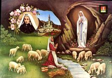 CPM Lourdes l'Apparition 