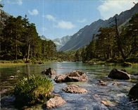 CPM Pyrenees Lac d'Huats 