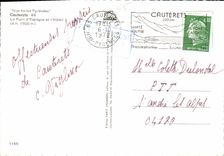 CPM Nos Belles pyrenees Cauterets le Pont d'Espagne et l'Hotel 