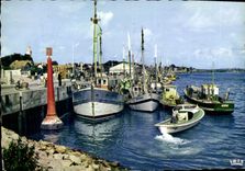 CPM Arcachon le Port Bateaux de peche