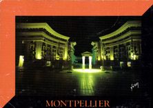 CPM Couleurs et Lumiere de l'Herault a Montpellier le Songe d'une nuit d'ete Magie d'Antigone 
