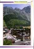 CPM Pralognan la Vanoise Savoie Echappee sur le centre du village 