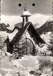 CPM Courchevel Savoie la Chapelle du Cure d'Ars Clef a l'hotel du Roc Morlet 
