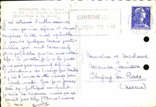 CPM Courchevel Savoie la Chapelle du Cure d'Ars Clef a l'hotel du Roc Morlet 