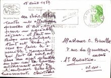 CPM Aix les Bains Savoie France ses Jardins fleuris 