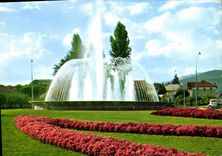 CPM Aix les Bains le Jet d'eau 