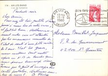 CPM Aix les Bains l'Arc de Campanus 