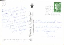 CPM Aix les Bains Savoie le Parc Thermal 