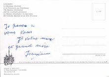 CPM Lourdes la Basilique et la Procession aux Flambeaux 