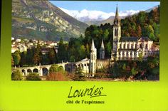 CPM Lourdes la Basilique et le Pic du Jer 