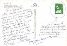 CPM Lourdes la Basilique et le Gave 