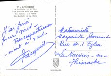 CPM Lourdes la Basilique et le Gave 