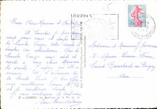 CPM Lourdes la Basilique et le Pic du jer 