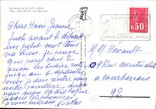 CPM Souvenir de la Cote d'Azur Nice Jean les Pins le Cap Ferrat 