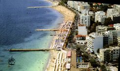 CPM Juan les Pins Le boulevard Guillaumont