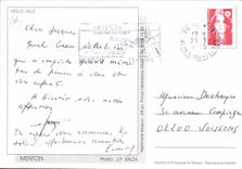 CPM Menton Vieille Ville 