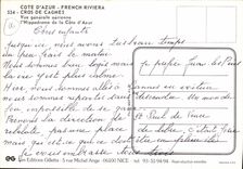 CPM Cote d'Azur Cros de Cagnes vue generale aerienne l'Hippodrome de la Cote d'Azur 